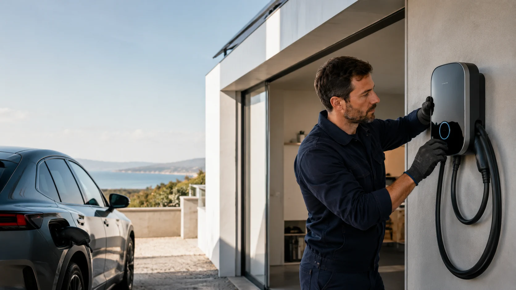 Instalação de carregadores para carros elétricos em Lisboa, moradias, garagens, condomínios e empresas.
